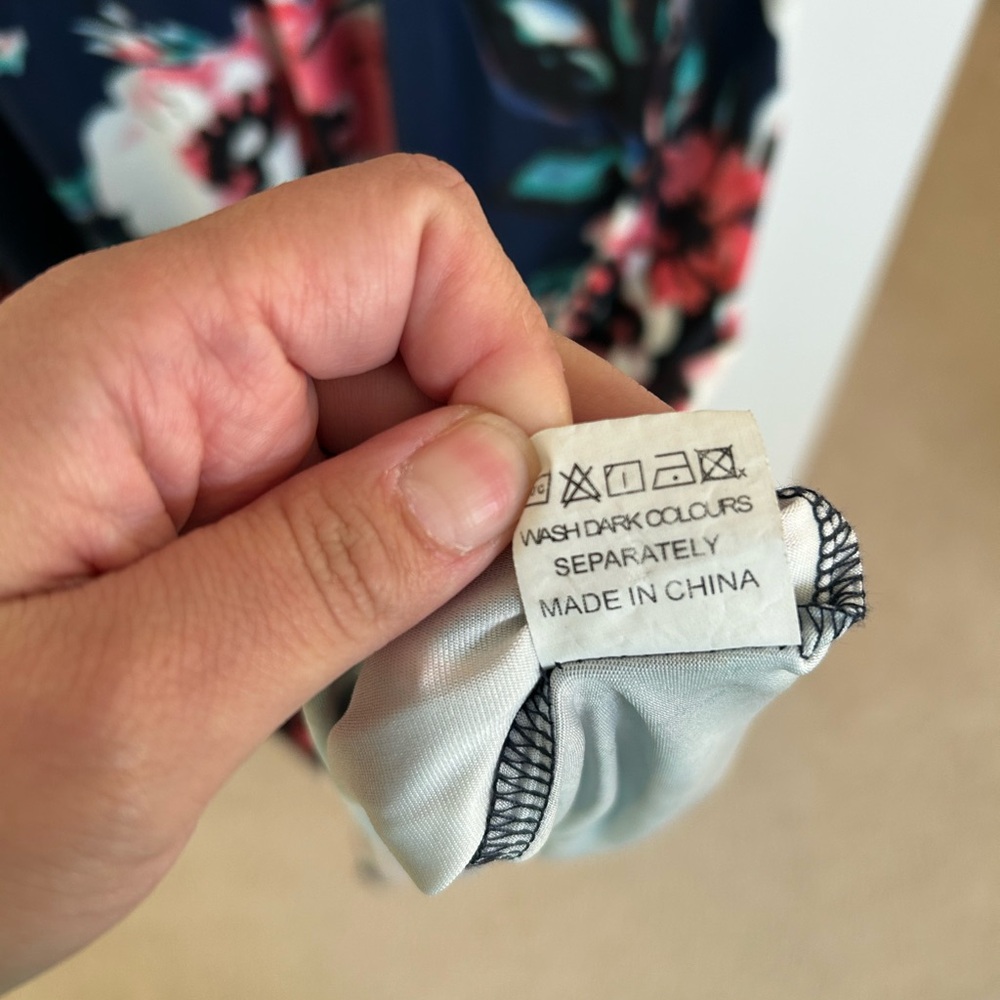 Ouges Floral Maxi Dress | Xxl | Pockets - image 7